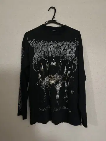 DROP DEAD 상의 롱T
