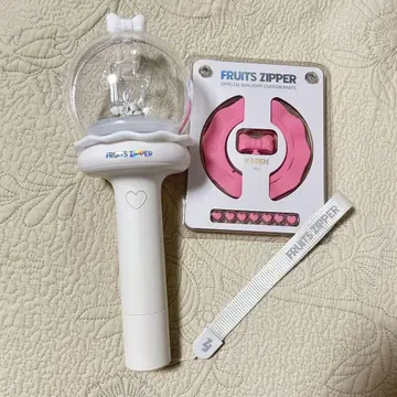 FRUITS ZIPPER 응원봉 커스텀 부품 포함 마츠모토 카렌
