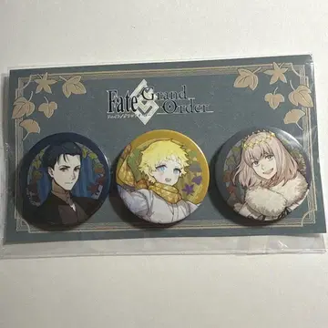 FGO 오베론 보이저 홈즈 캔뱃지 세트