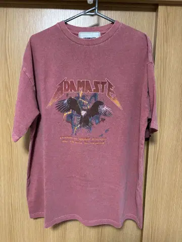 ADAMASTE 밴드 티셔츠