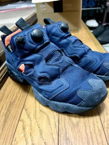 Reebok Instapump Fury 네이비/오렌지