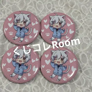 마후마후 복권 DMM 복권 캔뱃지 세트