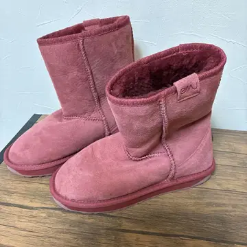 에뮤 오스트레일리아 핑크 어그 부츠 겨울 23cm