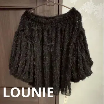 LOUNIE 튤 블라우스 (밴듀 포함) 미사용 새상품 7/6까지