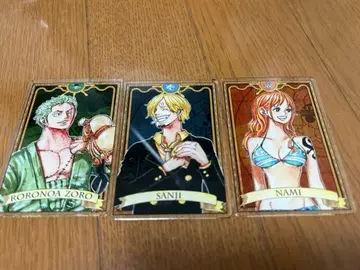 ONE PIECE 스탯 카드 3세트