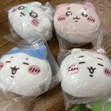 치이카와 (먼작귀) 말랑말랑 페이스 마스코트 2 4종 세트