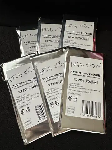 봇치 더 록! 로손 아크릴 키링 미개봉 6세트