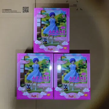 란마1/2 Luminasta 피규어 텐도 아카네 3개