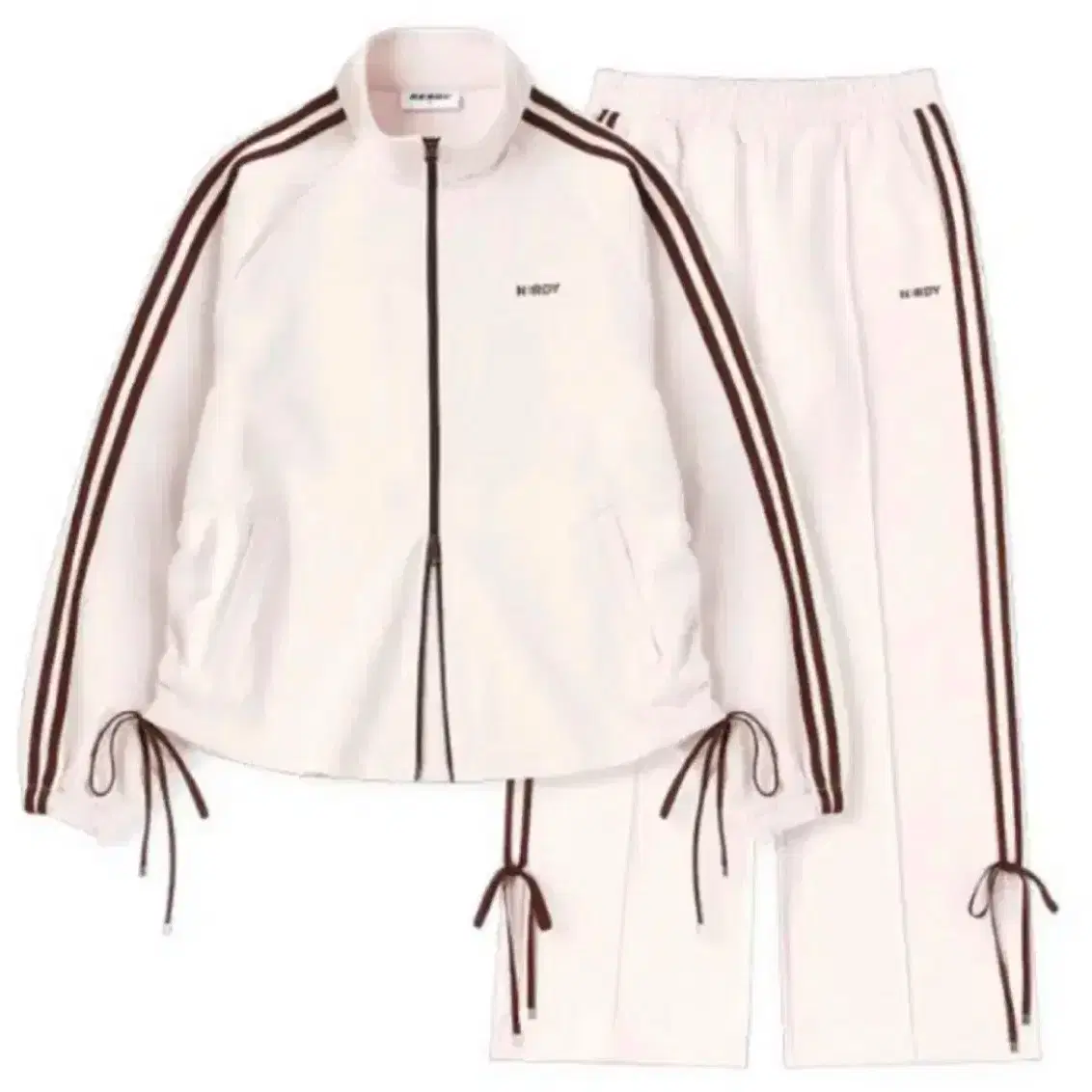 ☆NERDY☆ Women's NY Track Top White NERDY | 널디 Nuldi ny Track Top White S on Bunjang Global Site.