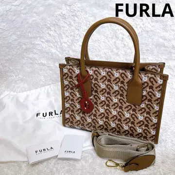 FURLA 훌라 핸드백 숄더백 모노그램 올 패턴 애니멀