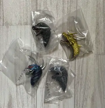 제일복권 고질라 몬스터 헤드 마그넷 4세트 킹기도라