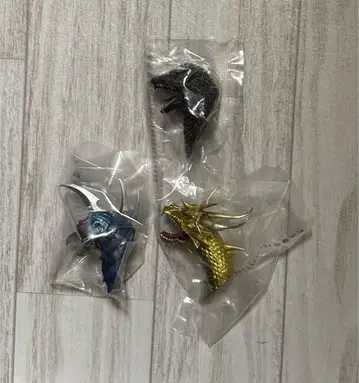 제일복권 고질라 몬스터 헤드 마그넷 3세트 가이강 킹기도라