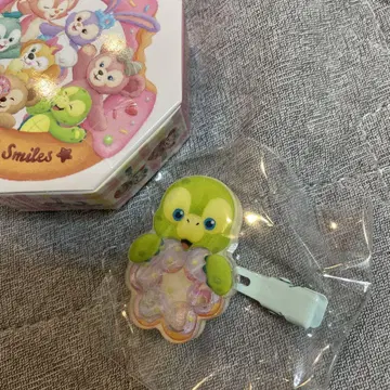 [미사용 새상품] 닷피 필드 위드 조이 헤어 클립 오르멜