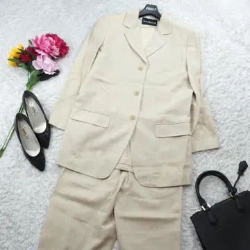 G4707*ANNE KLEIN 팬츠 수트 셋업 베이지 9