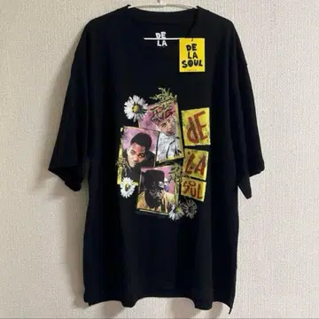 DE LA SOUL 공식 90년대 Hip Hop 클래식 랩 Tee L