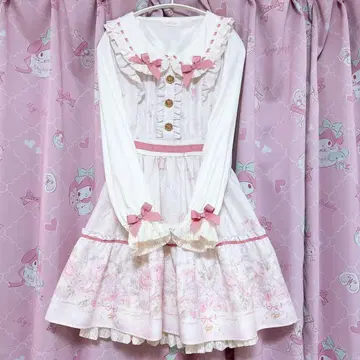 LIZLISA Jardin de fleurs 패턴 원피스