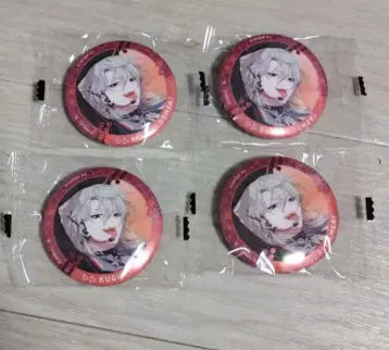햐쿠메키 히소무 캔뱃지 4세트