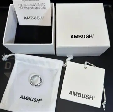 AMBUSH 앰부쉬 세이프티 반지 안전핀 반지