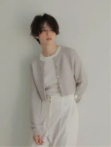 [미사용품] ETRE TOKYO 아메슬리 리브 니트 탱크 - WHITE