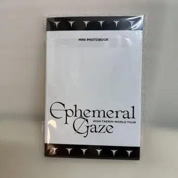 미개봉 새상품 Ephemeral Gaze TAEMIN 미니 포토북