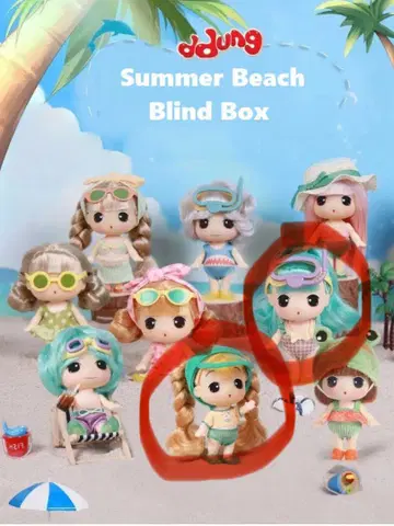 ddung 트레이딩 피규어 Summer beach