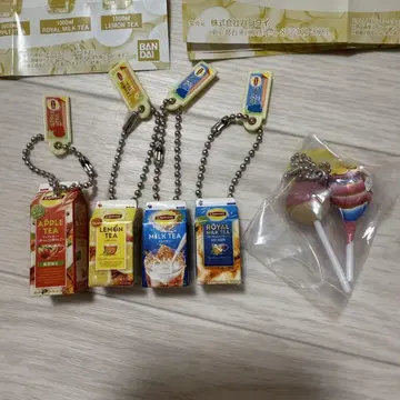 립톤 키링 츄파춥스 미니어처 가챠가챠