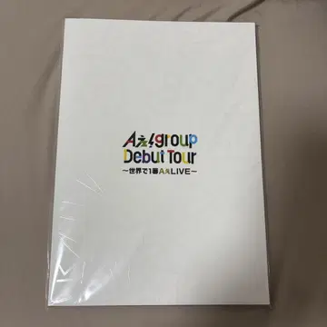 A! group Debut Tour 세계에서 1번 A LIVE 팜플렛