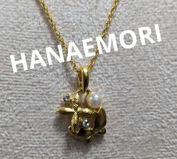 HANAEMORI 목걸이 버터플라이 펄