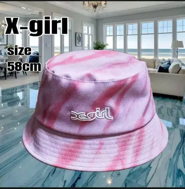 X-girl 타이다이 버킷 햇 58cm