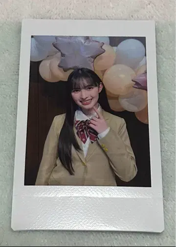 초 도키메키 선전부 스가타 아키 폴라로이드
