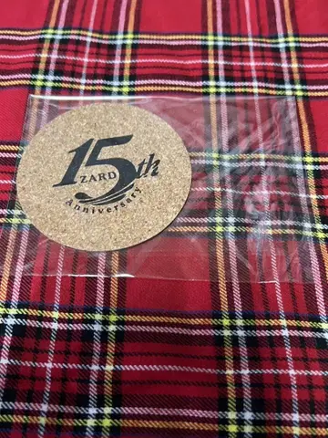 레어 ZARD 사카이 이즈미 15TH ANNIVERSARY 코스터