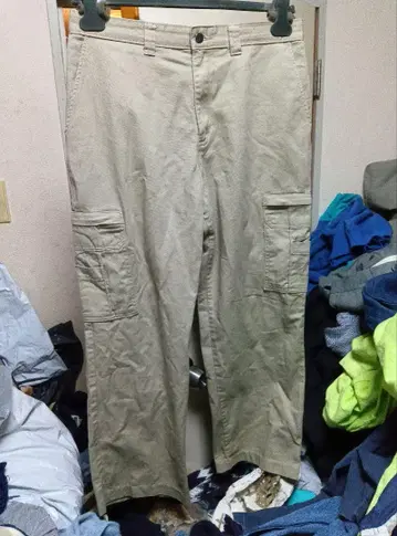 무료배송 디키즈 카고 팬츠 베이지 W34 L30 US 구제 의류