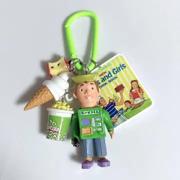 자라자라 키링 자라자라 가챠가챠 라면군 그린