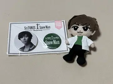 아베 료헤이 스노치루 캔뱃지 세트