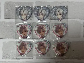 니지산지 prism heart june bride 캔뱃지 쿠츠하 세트