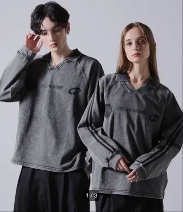 CLEL 게임 셔츠 차콜 그레이