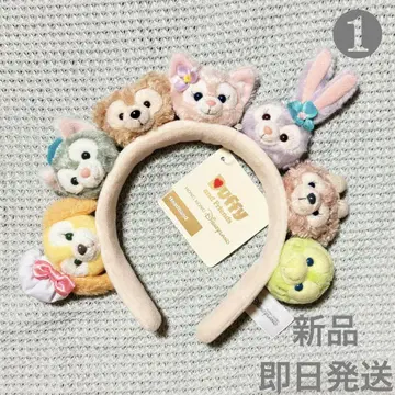 홍콩 디즈니 한정 더피와 프렌즈 머리띠