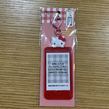 [미사용 새상품] 헬로키티 커스텀 카드 케이스 마이파치루 와이드 케이스