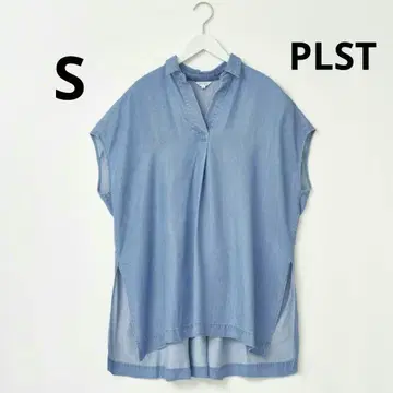 PLST 라이트 데님 오버사이즈 셔츠