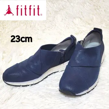 [새상품급] fitfit 크로스 인스텝 스니커즈 슬립온 23cm