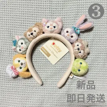홍콩 디즈니 한정 더피와 프렌즈 머리띠