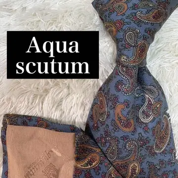 Aquascutum 넥타이 비즈니스 포멀 파티 N-0536