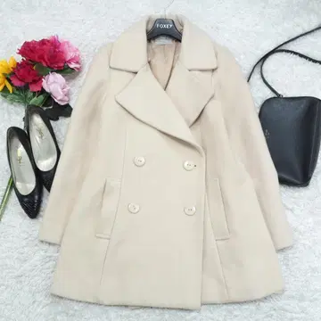 G8815*SNIDEL 스나이델 A라인 체스터 코트 베이지 F