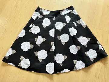M's gracy 까멜리아 프린트 엘레강트 스커트