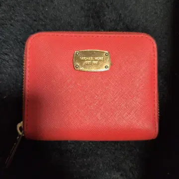 MICHAEL KORS 접이식 지갑 레드