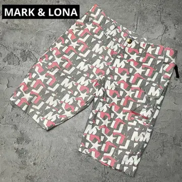 MARK&LONA 마크앤로나 올 패턴 하프 팬츠 숏팬츠 별 스타