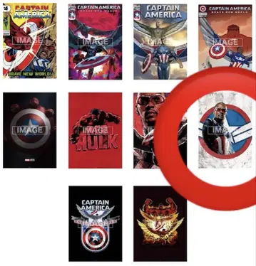 CAPTAIN AMERICA A2 포스터