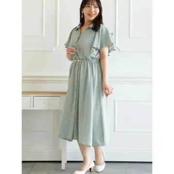RE-J&Supure 리제이 4L 사이즈 민트 그린 원피스