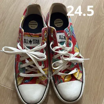 CONVERSE ALL STAR 후르츠 패턴 스니커즈