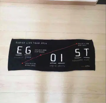 EGOIST 1st tour 타월 길티 크라운